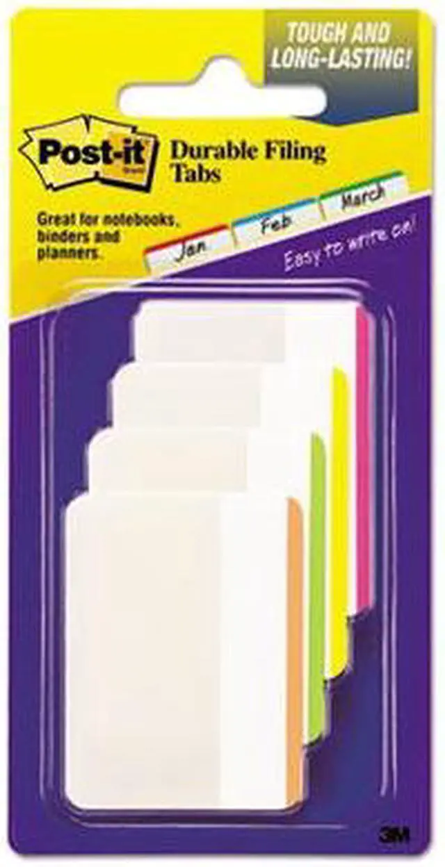 Alt view image 16 of 20 - Post-It Tabs Flag,Index Durable,Ast 686F1BB