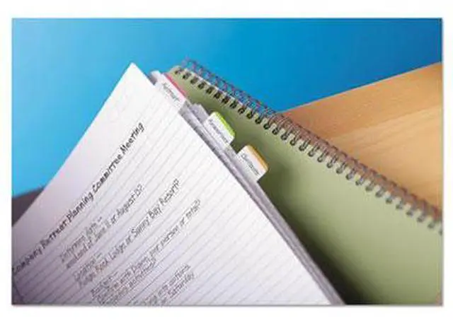 Alt view image 11 of 18 - Post-It Tabs Flag,Durable Filing,Ast 686LPGO