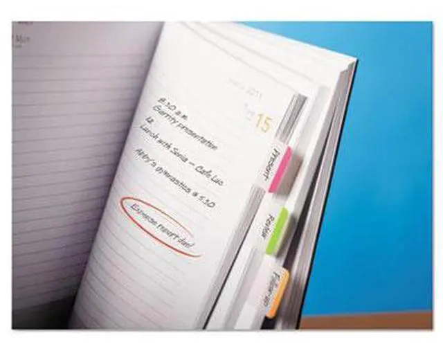 Alt view image 12 of 18 - Post-It Tabs Flag,Durable Filing,Ast 686LPGO