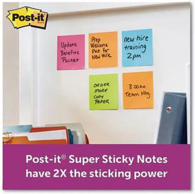 Alt view image 16 of 20 - Post-it Pads in Rio de Janeiro Colors 3 x 3 90-Sheet 5/Pack 6545SSUC