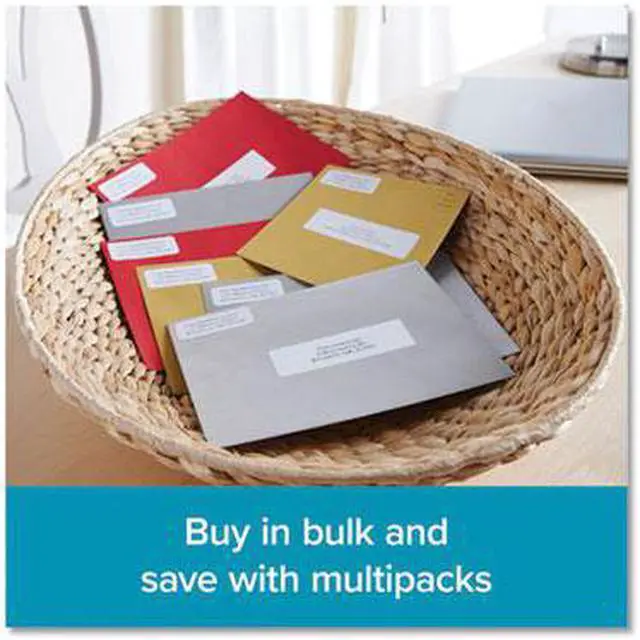 Alt view image 9 of 10 - DYMO 2050812 LW 1-Up File Folder Labels Self-Adhesive White 6 Rolls of 130