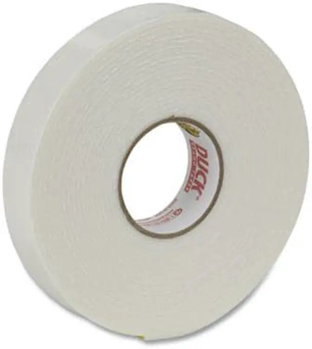 Alt view image 5 of 8 - Duck HU-15-6 Permanent Foam Mounting Tape- 3/4" x 15 ft.- White