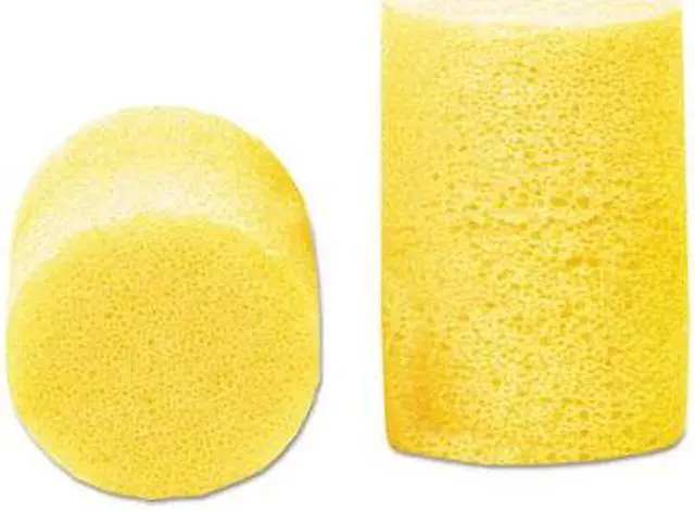 Alt view image 8 of 12 - 3M E·A·R Classic Earplugs Pillow Paks Uncorded PVC Foam Yellow 200 Pairs 3101001