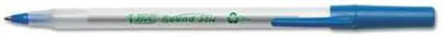Alt view image 13 of 20 - BIC Ecolutions Round Stic Ballpoint Pen Blue Ink 1mm Medium 50/Pack GSME509BE