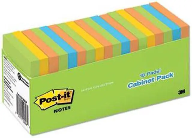 Alt view image 14 of 20 - Post-It Notes Note,3x3,18pad Cab,Brites 65418BRCP
