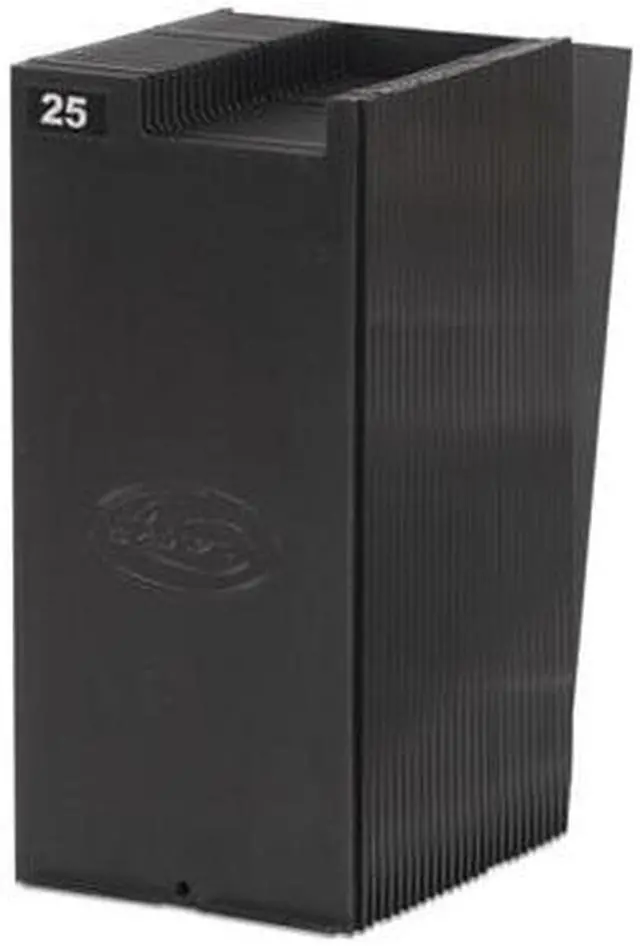 Alt view image 5 of 8 - Lathem Time Expandable Time Card Rack 25-Pocket Holds 9" Cards Plastic Black