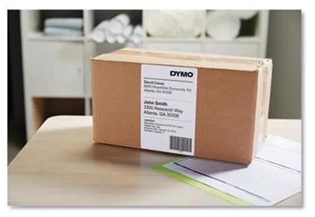 Alt view image 17 of 20 - DYMO 2026404 Extra-Large Shipping Labels for LabelWriter Label Printers, White, 4'' x 6'', 5 Rolls of 220