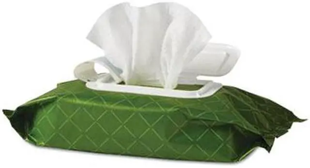 Alt view image 6 of 8 - Medline MSC263625 Aloetouch Select Premium Personal Cleansing Wipes, 8 X 12, 48/Pack