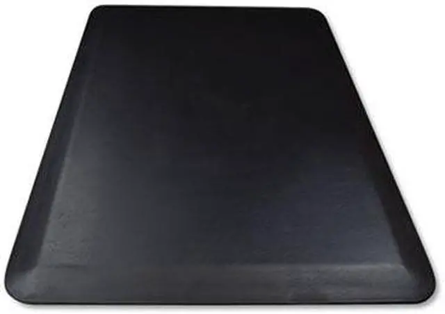 Alt view image 17 of 19 - Deflecto Anti-Fatigue Mat Crush-Resistant 24"Wx36"Lx3/4"H Black AF2436PU