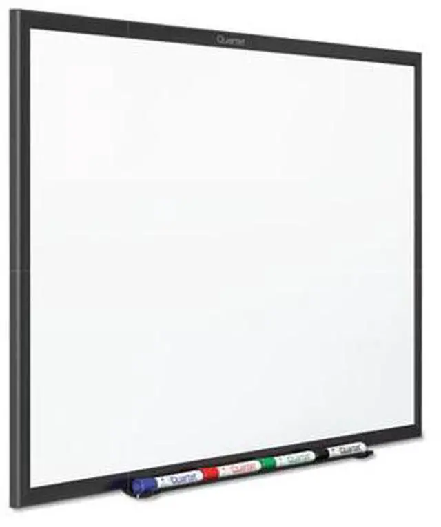 Alt view image 10 of 11 - Quartet S537B Classic Series Melamine Total Erase Dry Erase Board, 72" x 48" - White Surface/Black Frame