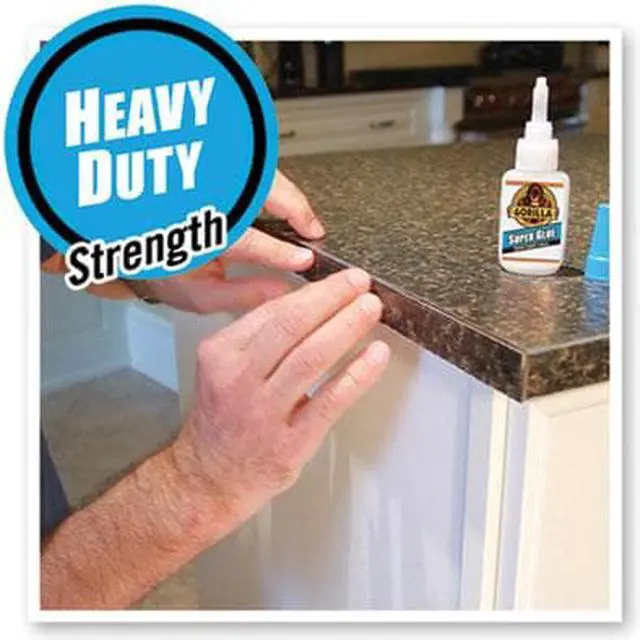 Alt view image 8 of 14 - Gorilla Super Glue 15G Bottle GORILLA PVC CEMENT LLC Super Glue 7805002