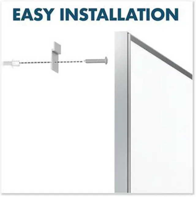 Alt view image 17 of 19 - Quartet Fusion Nano-Clean Magnetic Whiteboard 48 x 36 Silver Frame NA4836F