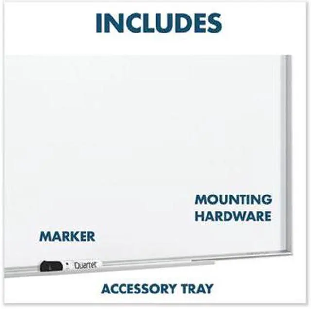 Alt view image 16 of 19 - Quartet Fusion Nano-Clean Magnetic Whiteboard 48 x 36 Silver Frame NA4836F