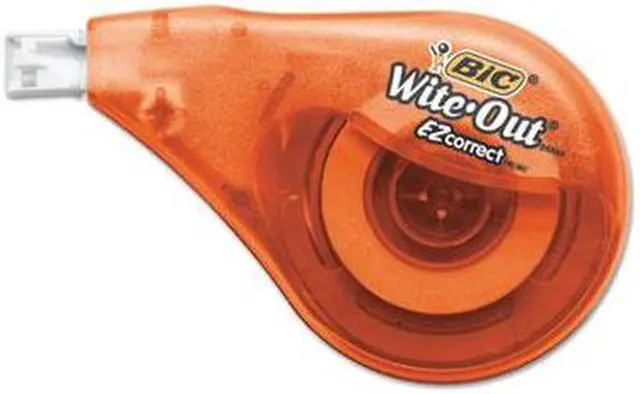 Alt view image 14 of 20 - BIC Wite-Out EZ Correct Correction Tape Non-Refillable 1/6" x 472" 10/Box WOTAP10