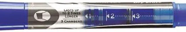 Alt view image 10 of 11 - Quartet 5001-3M EnduraGlide Dry Erase Markers, Chisel Tip, Blue, Dozen