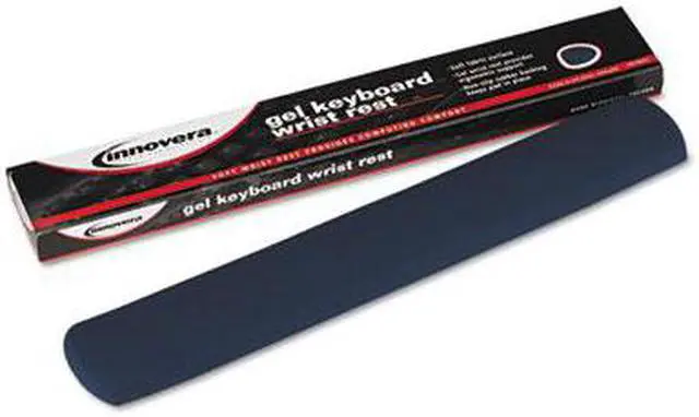 Alt view image 7 of 9 - Innovera IVR50457 Gel Nonskid Keyboard Wrist Rest