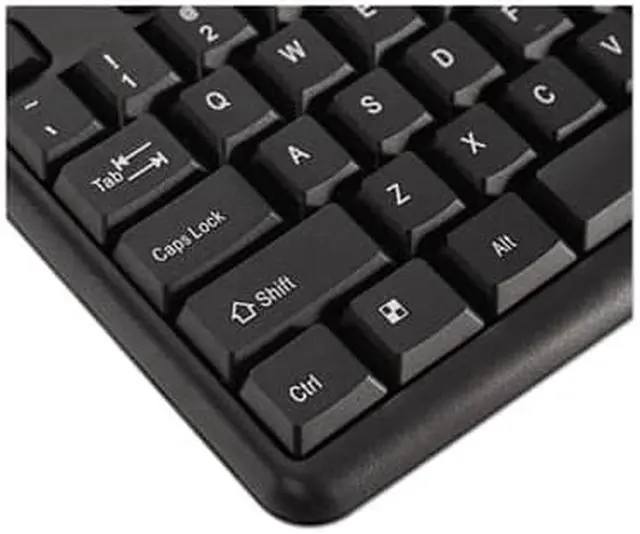 Alt view image 17 of 18 - Innovera Slimline Keyboard USB Black IVR69201