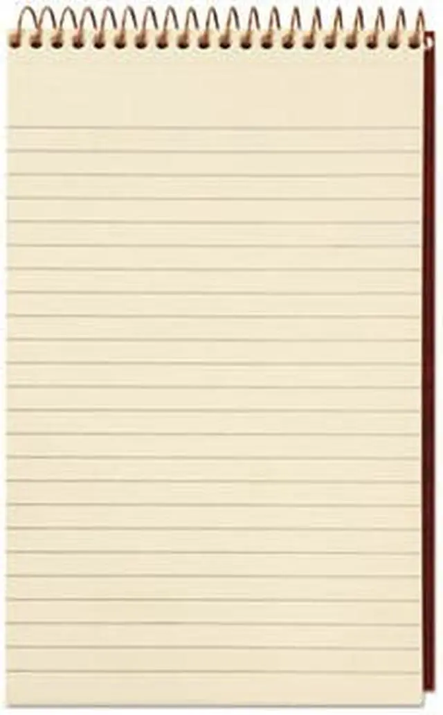 Alt view image 6 of 10 - Ampad Gold Fibre Retro Wirebound Writing Pad College/Medium 5 x 8 Ivory 80 Sheets 20007