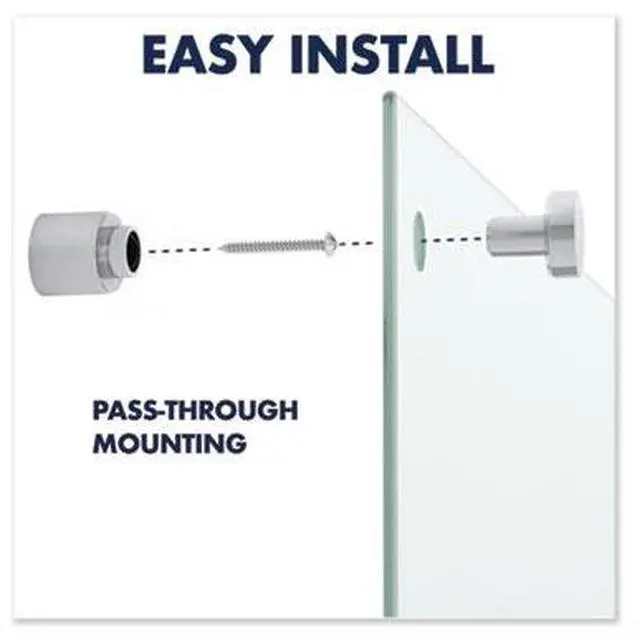 Alt view image 17 of 20 - Quartet G3624F Infinity Glass Marker Board, Frosted, 36 x 24, 1 Each