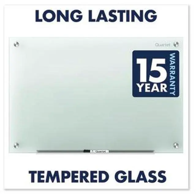 Alt view image 18 of 20 - Quartet G3624F Infinity Glass Marker Board, Frosted, 36 x 24, 1 Each
