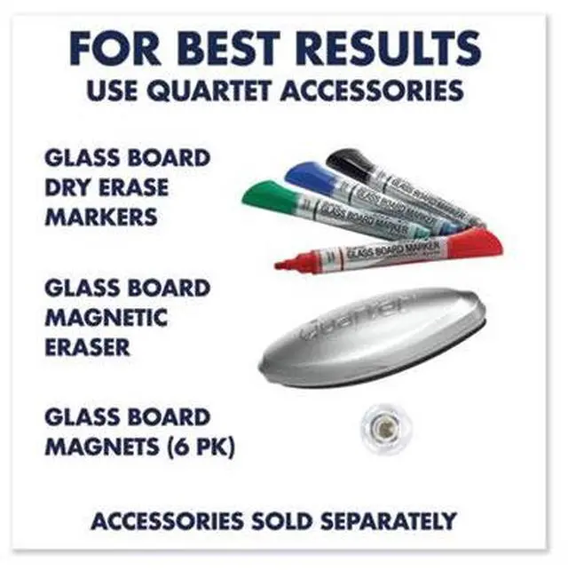 Alt view image 20 of 20 - Quartet G2418F Infinity Glass Marker Boards, 2' x 1.5'