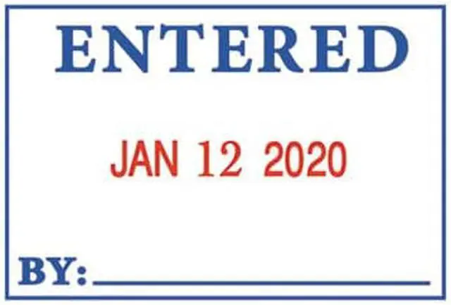 Alt view image 9 of 20 - 4 in 1 e-Message 2 Color Dater 15/16 x 1 3/4 COMPLETED/EMAILED/ENTERED/SCANNED