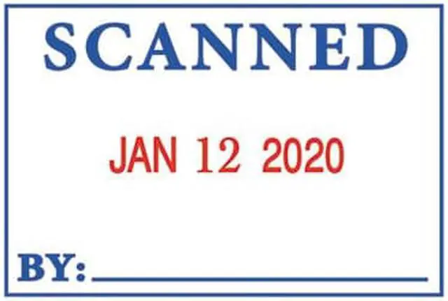 Alt view image 11 of 20 - 4 in 1 e-Message 2 Color Dater 15/16 x 1 3/4 COMPLETED/EMAILED/ENTERED/SCANNED