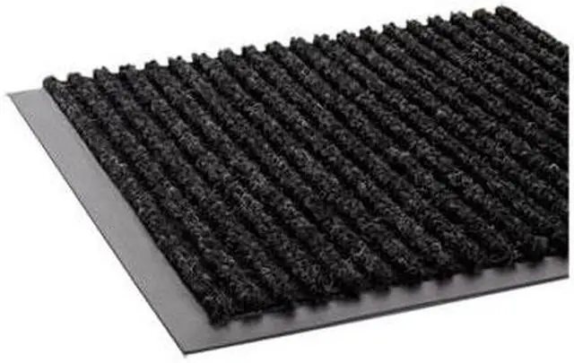 Alt view image 6 of 11 - Crown Needle Rib Wipe & Scrape Mat Polypropylene 36 x 60 Charcoal NR0035CH