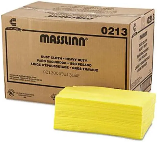 Alt view image 8 of 13 - Chix Masslinn Dust Cloths 24 x 16 Yellow 400/Carton 0213