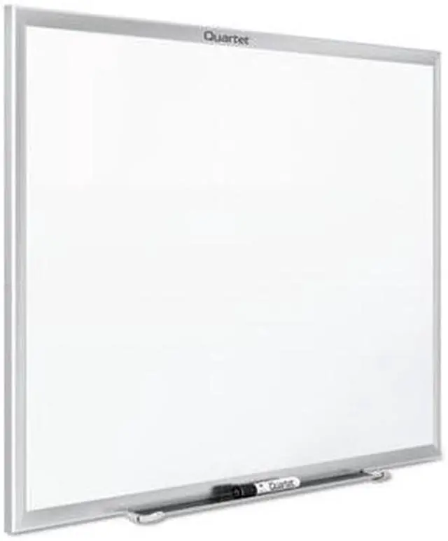 Alt view image 6 of 9 - Quartet Classic Series Melamine Whiteboard 24 x 18 Silver Aluminum Frame S531