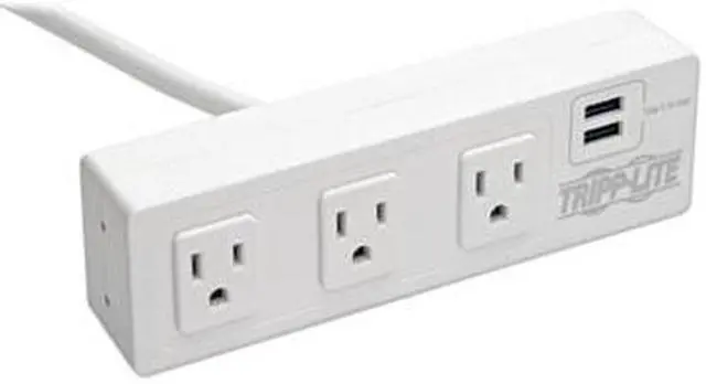 Alt view image 18 of 20 - 3-Outlet Surge Protector 2 por