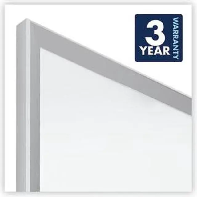 Alt view image 5 of 9 - Quartet Classic Series Melamine Whiteboard 24 x 18 Silver Aluminum Frame S531