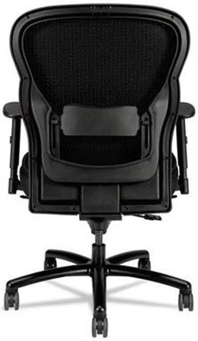 Alt view image 9 of 9 - HON Company Wave Mesh Big and Tall Chair Supports up to 450 lbs. Black