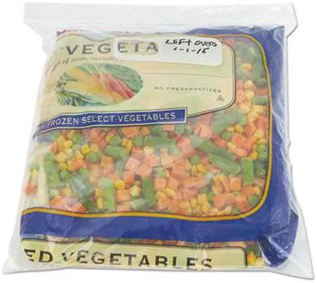 Alt view image 9 of 15 - Boardwalk Reclosable Freezer Storage Bags 1 Gal Clear LDPE 10.56 x 11 250/Box