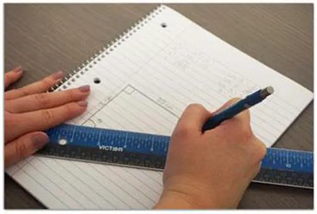 Alt view image 15 of 18 - Victor Easy Read Stainless Steel Ruler Standard/Metric 12" Blue EZ12SBL