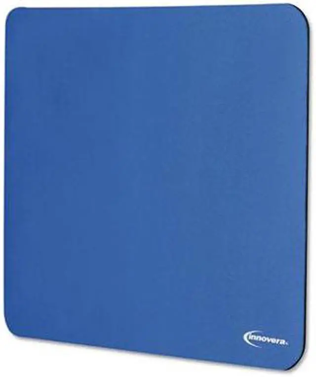 Alt view image 7 of 9 - Innovera IVR52447 Blue Rubber Mouse Pad