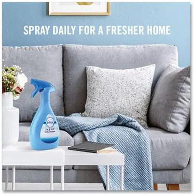 Alt view image 16 of 20 - Febreze FABRIC Refresher/Odor Eliminator Downy April Fresh 27 oz Spray Bottle