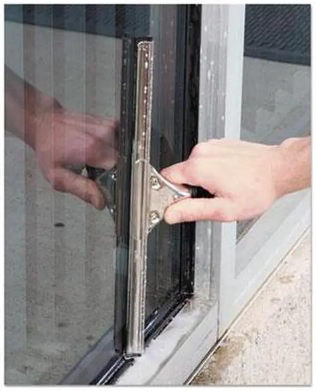 Alt view image 15 of 15 - Unger Stainless Steel "S" Channel 18" with Soft Rubber NE45