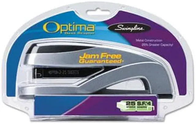 Alt view image 6 of 7 - Swingline Desktop Stapler 210 Cap. 35450 Staples 2-25 Sht SLVR 87801
