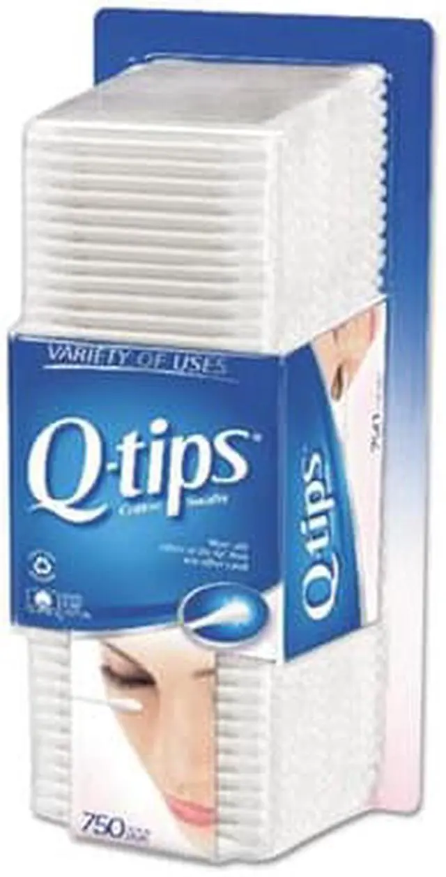 Alt view image 7 of 14 - Q-tips Cotton Swabs 750/Pack 09824PK