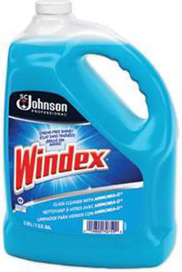 Alt view image 10 of 13 - WINDEX 696503 Liquid Glass and Surface Cleaner, 1 gal., Blue, Unscented, Jug