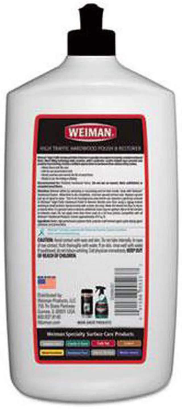 Alt view image 7 of 9 - WEIMAN High Traffic Hardwood Polish and Restorer 32 oz Squeeze Bottle 523EA