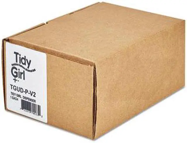 Alt view image 17 of 20 - Tidy Girl Plastic Feminine Hygiene Disposal Bag Dispenser, Gray TGUDPV2