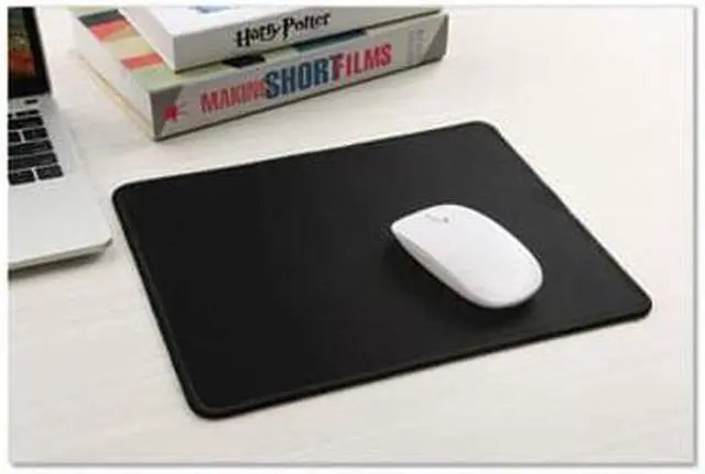 Alt view image 17 of 20 - Innovera Large Mouse Pad Nonskid Base 9 7/8 x 11 7/8 x 1/8 Black 52600