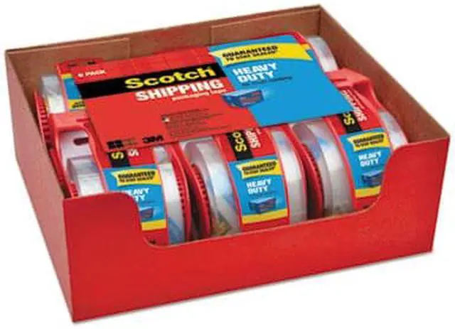 Alt view image 6 of 6 - Scotch 3850 Heavy-Duty Packaging Tape in Sure Start Disp. 1.88" x 800" Clear 6