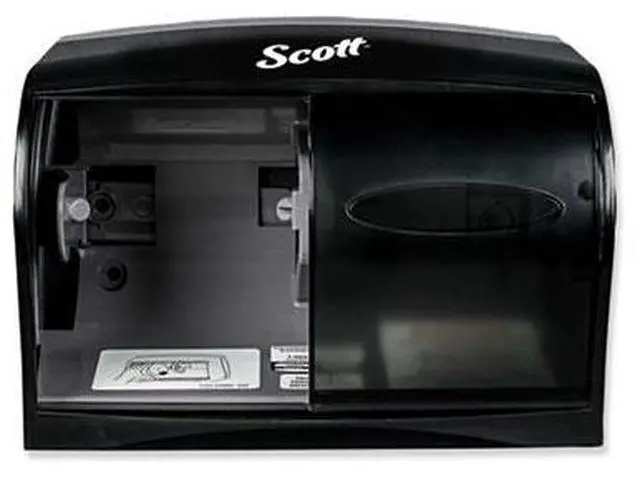Alt view image 12 of 20 - Scott® Essential Single Roll Toilet Paper Dispenser 09604