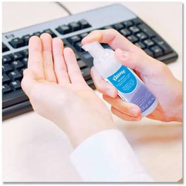 Alt view image 5 of 7 - KLEENEX 34604 Ultra Moisturizing Foam Hand Sanitizer, 1.5 oz, Clear, 1 Each