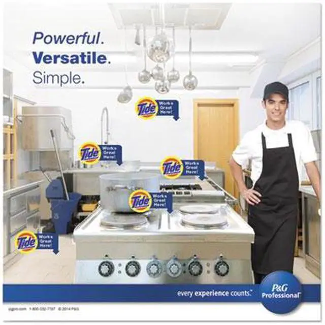 Alt view image 12 of 12 - Tide 36 lb. Floor Cleaner, 1 EA 36 lb. White   PGC 02364