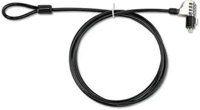 Alt view image 9 of 14 - Innovera Combination Laptop Lock 6 ft Steel Cable 64673