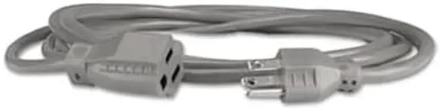 Alt view image 15 of 19 - Innovera Indoor Heavy-Duty Extension Cord, 9ft, Gray 72209